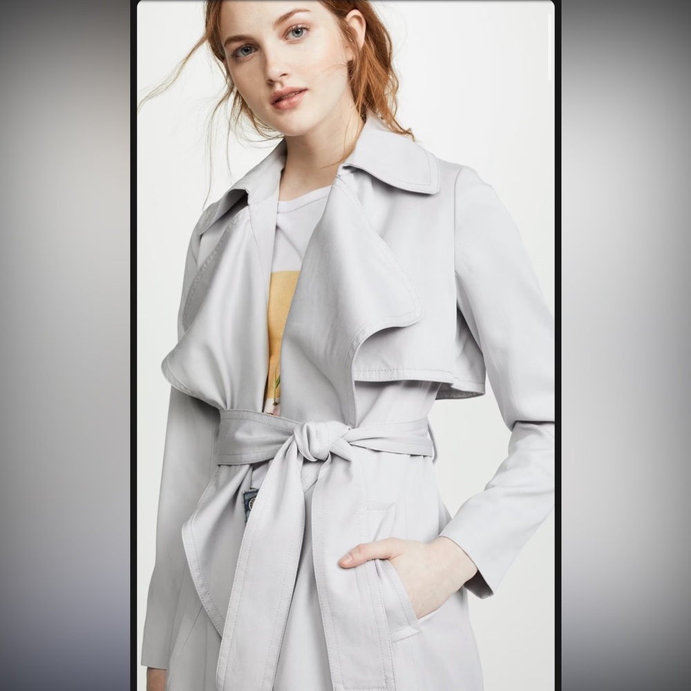 Club Monaco trench coat size M EUC